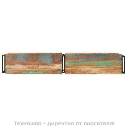 ТВ шкаф, 180x30x40 см, масивно регенерирано дърво