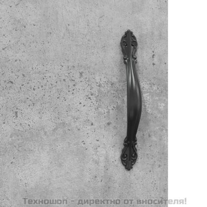 Сайдборд, бетонно сив, 69,5x34x90 см, инженерно дърво