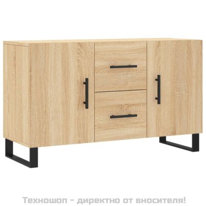 Сайдборд, дъб сонома, 100x36x60 см, инженерно дърво