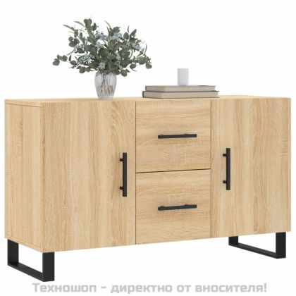 Сайдборд, дъб сонома, 100x36x60 см, инженерно дърво
