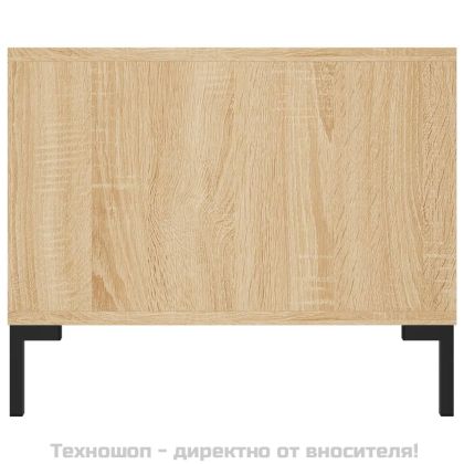 Кафе маса, дъб сонома, 102x50x40 см, инженерно дърво