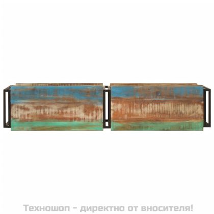 ТВ шкаф, 140x30x40 см, регенерирано дърво масив