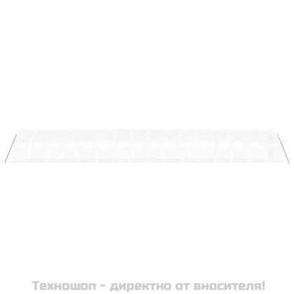 Оранжерия със стоманена рамка бяла 64 м² 16x4x2 м
