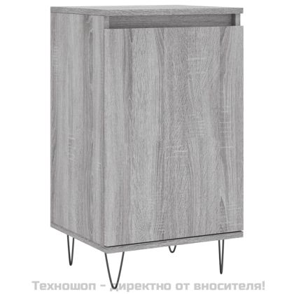 Бюфети 2 бр сив сонома 40x35x70 см инженерно дърво