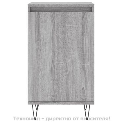 Бюфети 2 бр сив сонома 40x35x70 см инженерно дърво