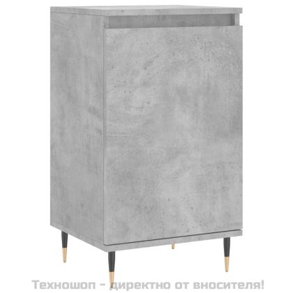 Бюфет бетонно сив 40x35x70 см инженерно дърво