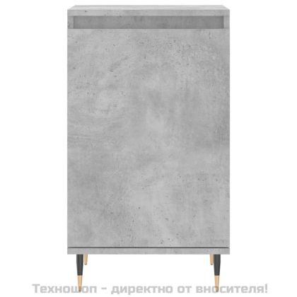 Бюфет бетонно сив 40x35x70 см инженерно дърво