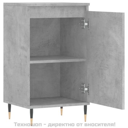 Бюфет бетонно сив 40x35x70 см инженерно дърво