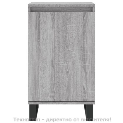 Бюфети 2 бр сив сонома 40x35x70 см инженерно дърво