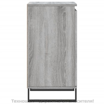 Бюфети 2 бр сив сонома 40x35x70 см инженерно дърво