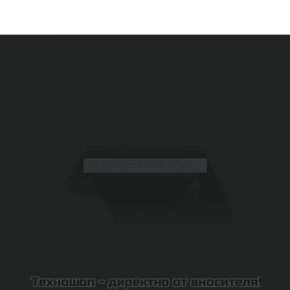 ТВ шкаф, черен, 150x36x30 см, инженерно дърво