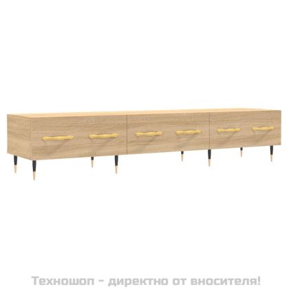 ТВ шкаф, сонома дъб, 150x36x30 см, инженерно дърво
