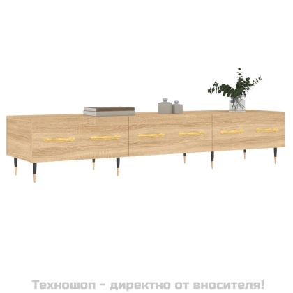 ТВ шкаф, сонома дъб, 150x36x30 см, инженерно дърво