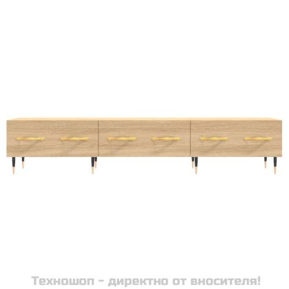 ТВ шкаф, сонома дъб, 150x36x30 см, инженерно дърво