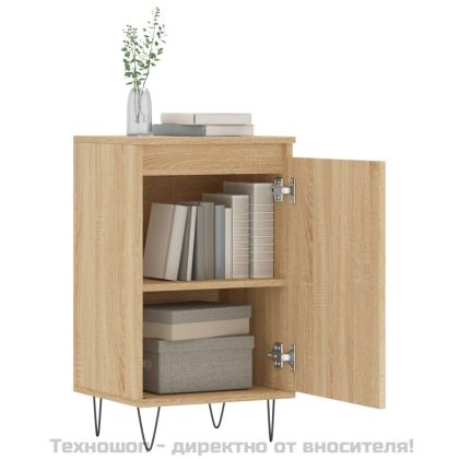 Бюфети 2 бр дъб сонома 40x35x70 см инженерно дърво