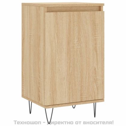 Бюфети 2 бр дъб сонома 40x35x70 см инженерно дърво
