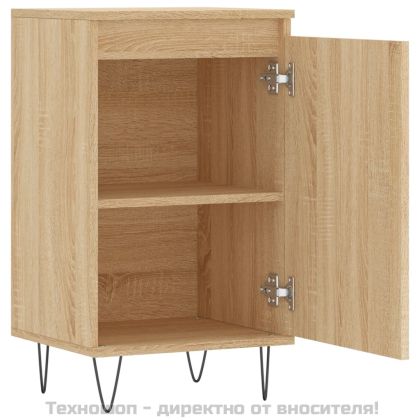 Бюфети 2 бр дъб сонома 40x35x70 см инженерно дърво