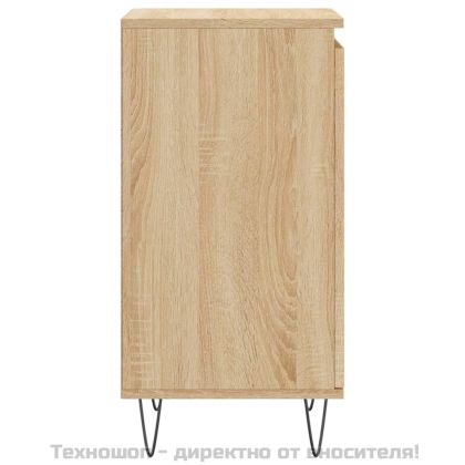 Бюфети 2 бр дъб сонома 40x35x70 см инженерно дърво