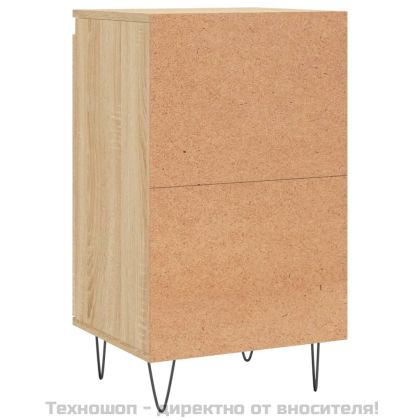Бюфети 2 бр дъб сонома 40x35x70 см инженерно дърво