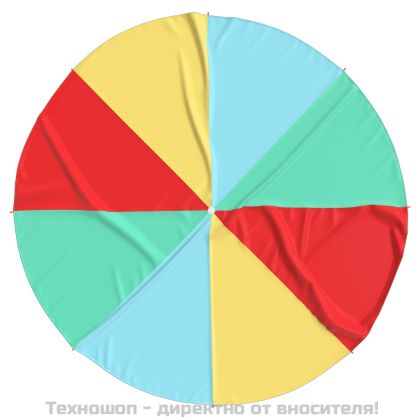 Детски парашут за игра Ø3,5 м плат