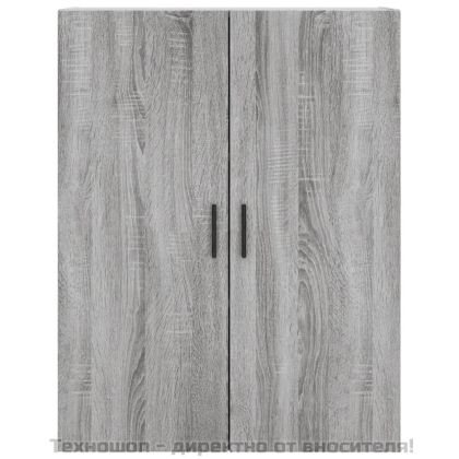 Стенен шкаф сив сонома 69,5x34x90 см