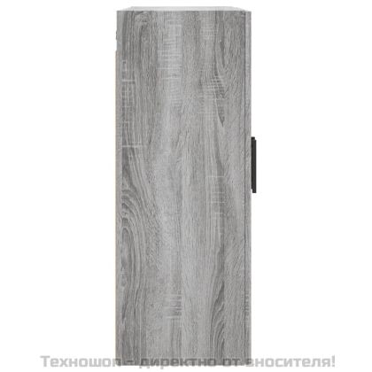 Стенен шкаф сив сонома 69,5x34x90 см