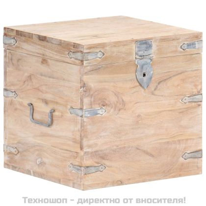 Ракла, 40x40x40 см, акациево дърво масив