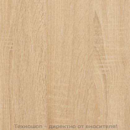 ТВ шкаф с метални крака, сонома дъб, 103,5x35x50 см