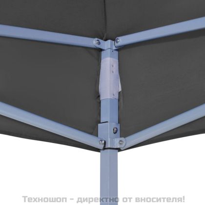Покривало за парти шатра, 4,5x3 м, антрацит, 270 г/м²