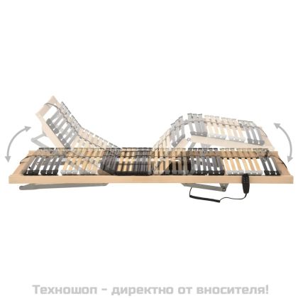 Електрическа подматрачна рамка с 42 ламела, 7 зони, 70x200 см