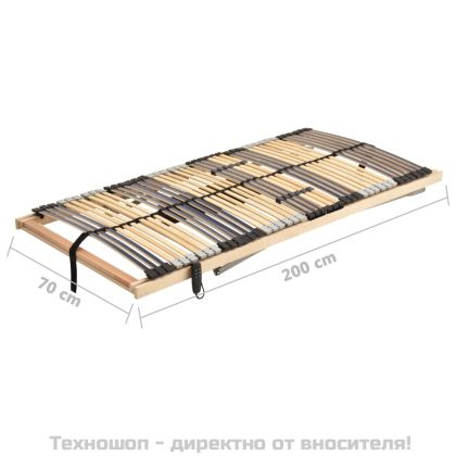 Електрическа подматрачна рамка с 42 ламела, 7 зони, 70x200 см