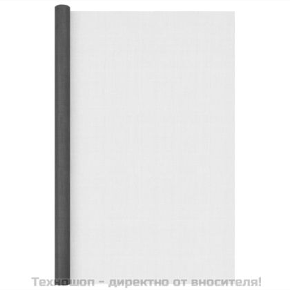 Мрежа против насекоми, фибростъкло, 112x1000 см, черна