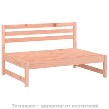 Среден диван, 120x80 см, дугласко дърво масив