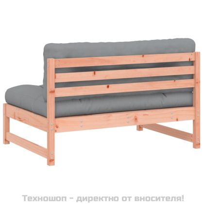 Среден диван, 120x80 см, дугласко дърво масив