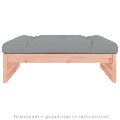 Градинска табуретка, 120x80 см, дугласка дървесина масив