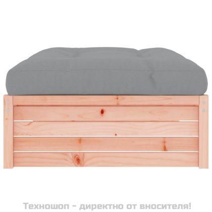 Градинска табуретка, 120x80 см, дугласка дървесина масив