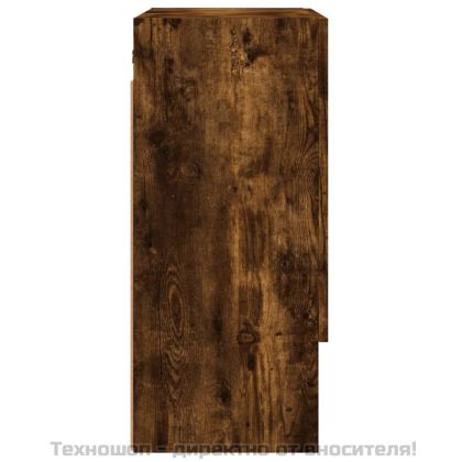 Стенен шкаф, опушен дъб, 60x31x70 см, инженерно дърво