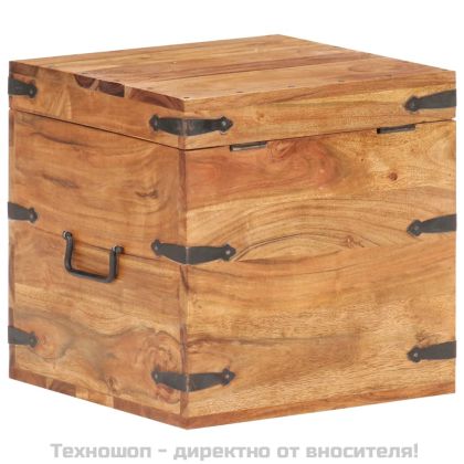 Ракла, 40x40x40 см, акациево дърво масив