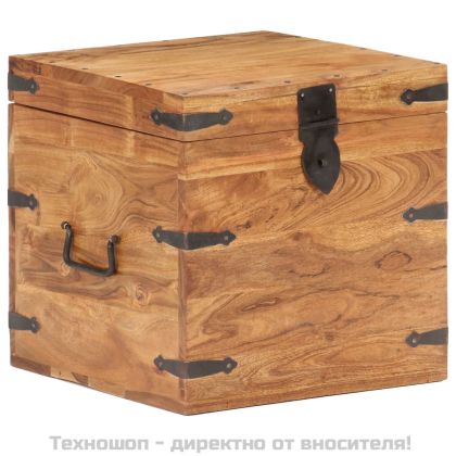 Ракла, 40x40x40 см, акациево дърво масив