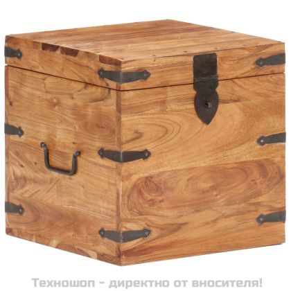 Ракла, 40x40x40 см, акациево дърво масив