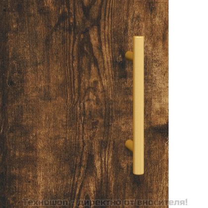 Стенен шкаф опушен дъб 34,5x34x90 см