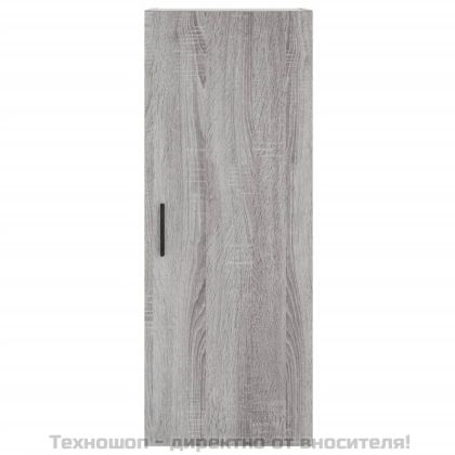 Стенен шкаф сив сонома 34,5x34x90 см