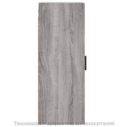 Стенен шкаф сив сонома 34,5x34x90 см