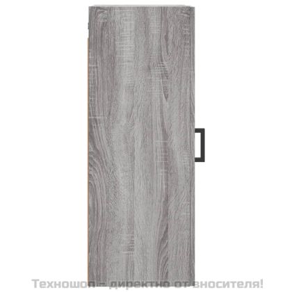 Стенен шкаф сив сонома 34,5x34x90 см