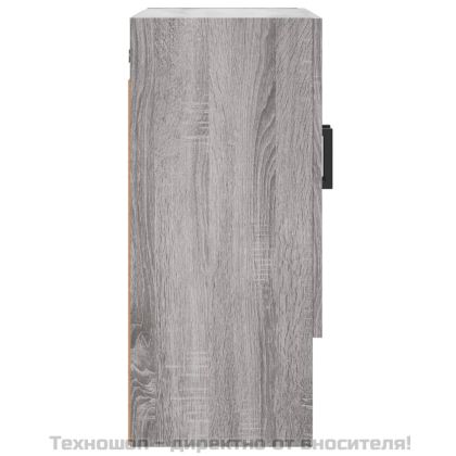 Стенен шкаф, сив сонома, 60x31x70 см, инженерно дърво
