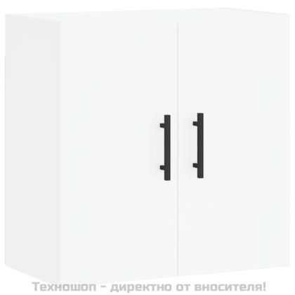 Стенен шкаф, бял, 60x31x60 см, инженерно дърво