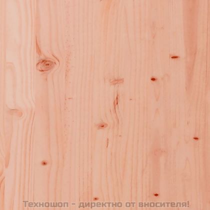 Средни дивани с възглавници, 2 бр, дугласко дърво масив