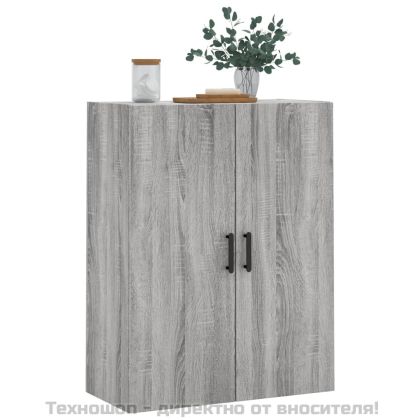 Стенен шкаф сив сонома 69,5x34x90 см