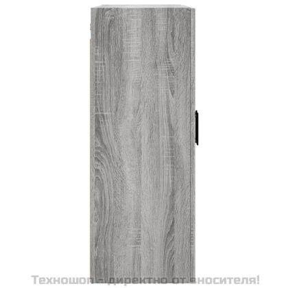Стенен шкаф сив сонома 69,5x34x90 см
