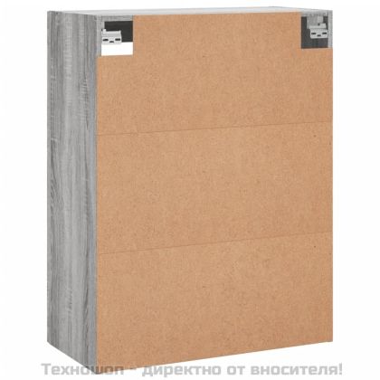 Стенен шкаф сив сонома 69,5x34x90 см